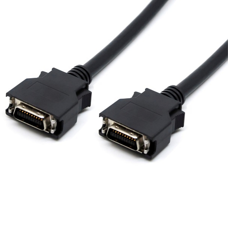 CN20 20-Pin MDR SCSI I/O Signal Male to Male Connection Cable 0.5m 1m 2m/Left ICP DAS CA-SCSI20-M5