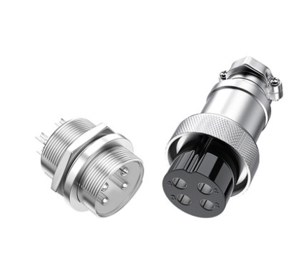 Pin Male Female Circular Aviation Connector Plug